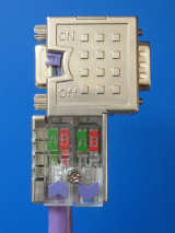 Profichip Diagnostic connector with network status LED indicators 